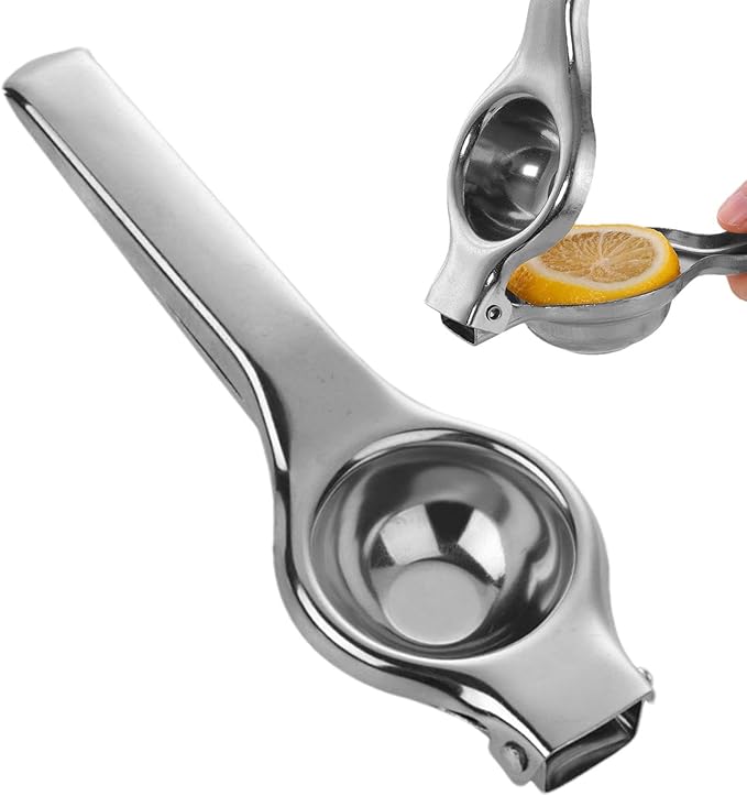 Rekix Lemon Squeezer, Heavy Duty Lemon Juicer, Lime Squeezer, Manual Citrus Press, Orange Juicer Handheld, Hand Press Fruit Juicer, Exprimidor De Limones