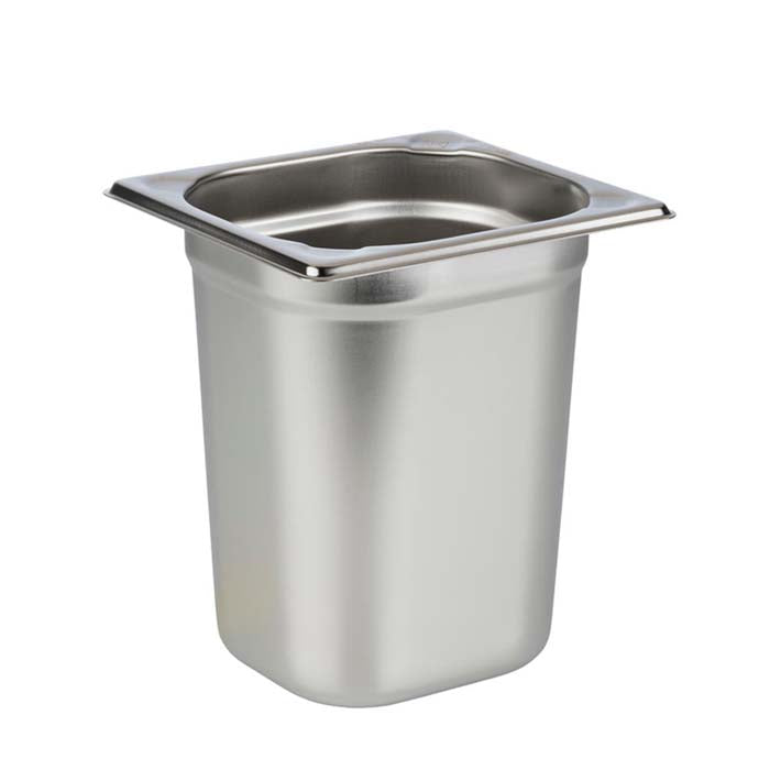 STAINLESS STEEL GN PAN 1/6 SIZE